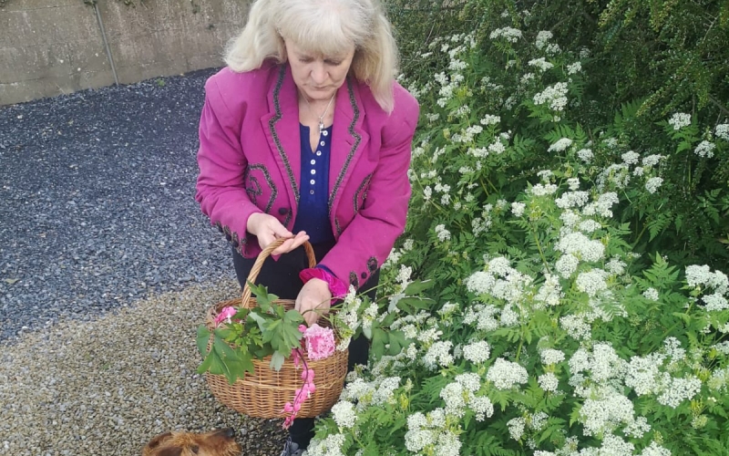 emily-picking-flowers